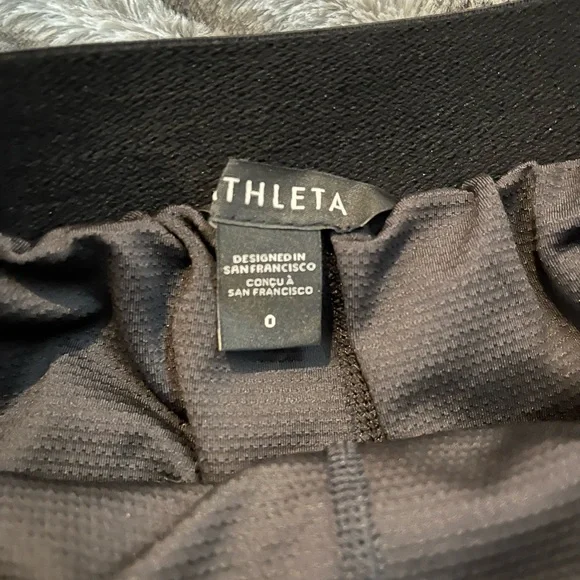 NWT Athleta Black Vienna Cargo Skort Size 0